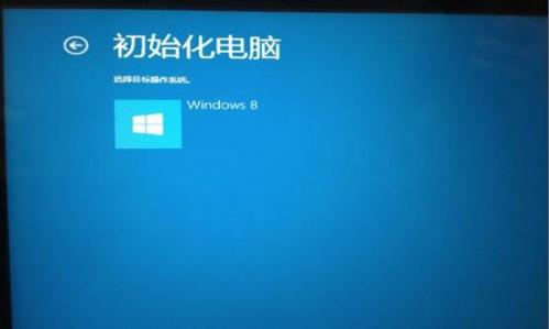 预装Windows 8系统机型如何进行一键恢复