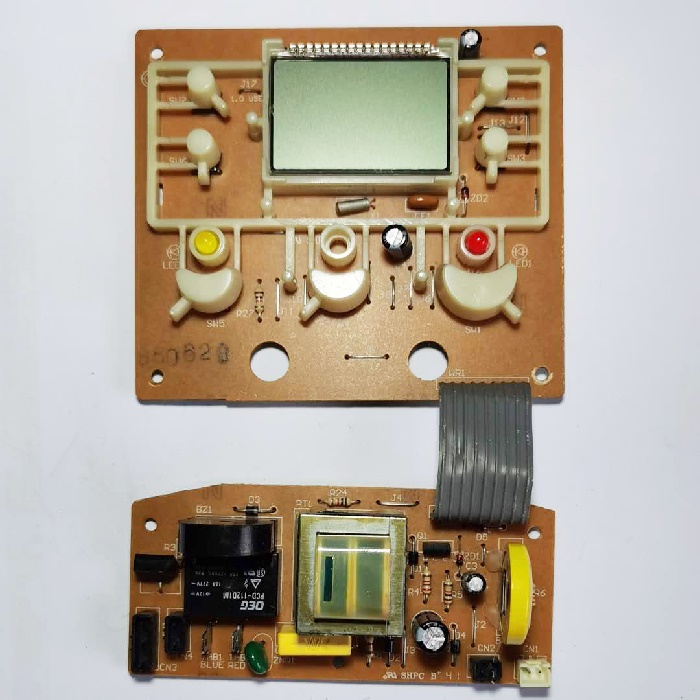 电饭锅电脑板故障_电饭锅电脑控制板灯不亮了