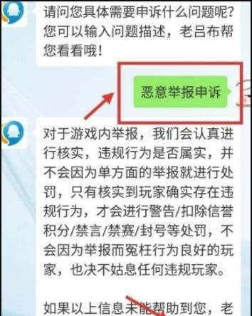 王者申诉人工入口，王者荣耀申诉在哪里