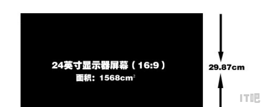 24寸电脑显示器大小是多少厘米_24寸电脑显示器，大小是多少厘米