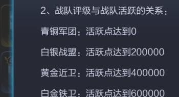 王者荣耀战队星级怎么升，王者荣耀战队星级