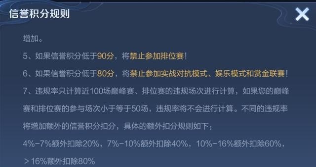 王者信誉分怎么快速恢复90 王者荣耀如何申诉信誉积分