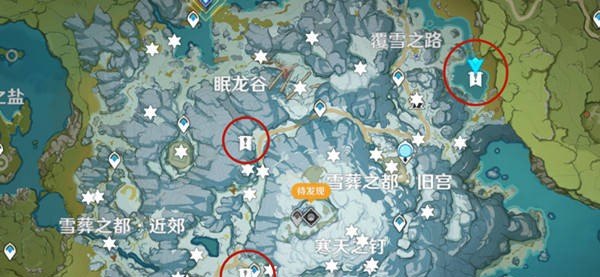 原神雪山八个石碑对应符文和位置 原神雪地墓碑攻略