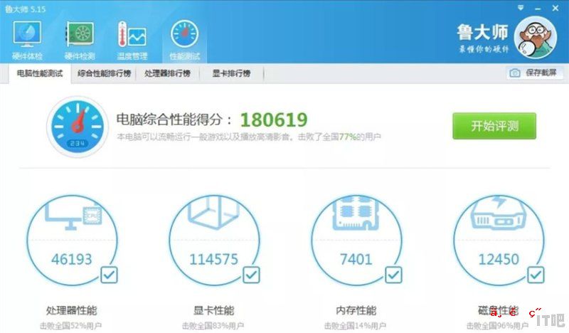 为什么我的10603g显卡鲁大师++才3万？处理器是955的，买3万显卡 - IT吧