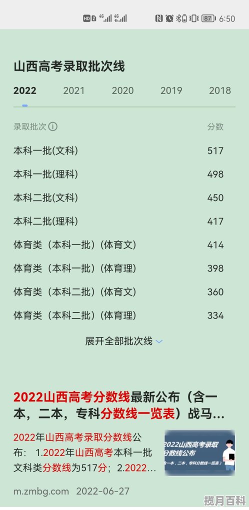 山西和内蒙古高考分数线一样吗 甘肃宁夏内蒙高考分数线