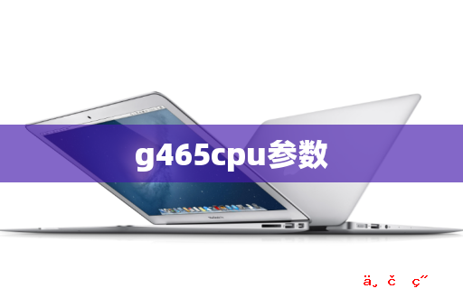 g465cpu参数