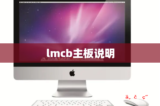 lmcb主板说明