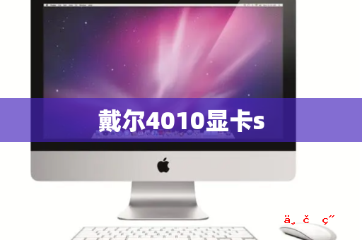 戴尔4010显卡s