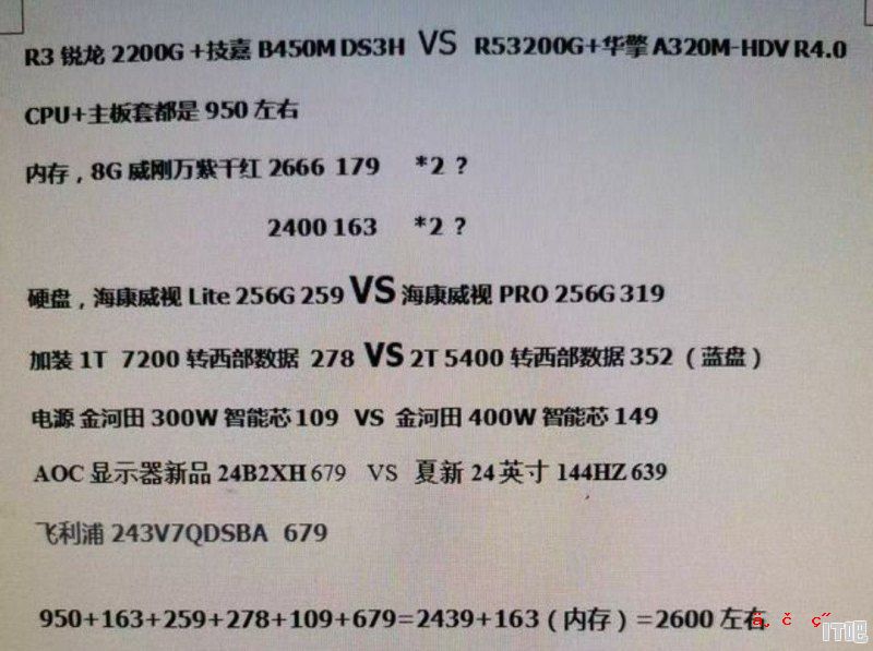 请教各位大神 我想配台办公用的电脑主机2000左右 不玩游戏 有哪些配置呢