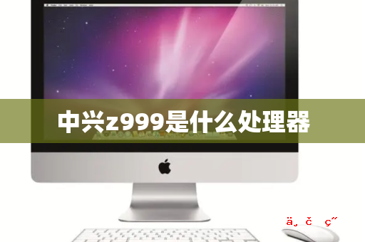 中兴z999是什么处理器