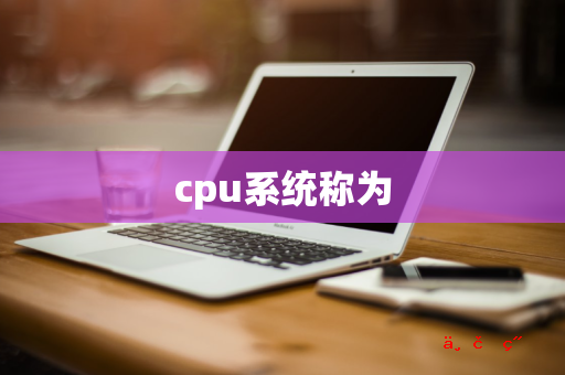 cpu系统称为