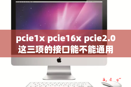 pcie1x pcie16x pcie2.0这三项的接口能不能通用