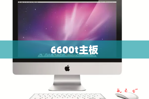 6600t主板