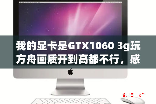 我的显卡是GTX1060 3g玩方舟画质开到高都不行 感觉玩起来反应慢