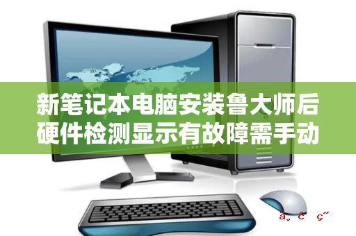 新笔记本电脑安装鲁大师后硬件检测显示有故障需手动修复并重启电脑 然后卡在重启页面无常开机。怎么办