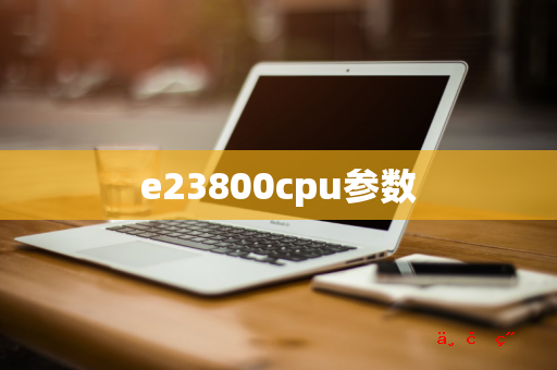 e23800cpu参数