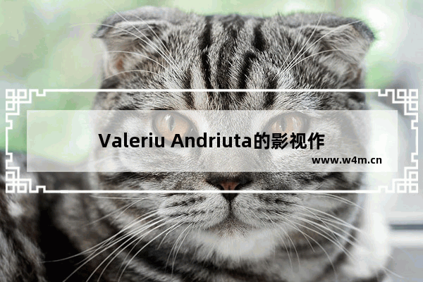 Valeriu Andriuta的影视作品大全