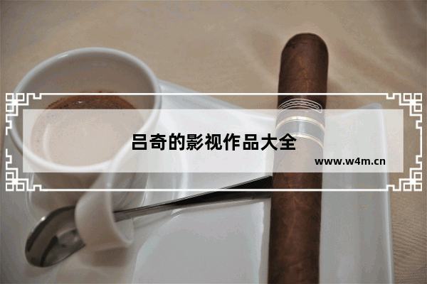 吕奇的影视作品大全