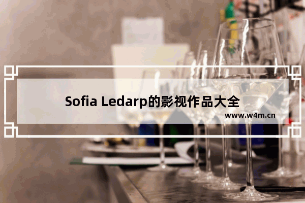 Sofia Ledarp的影视作品大全