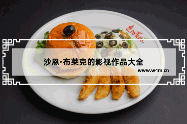 沙恩·布莱克的影视作品大全