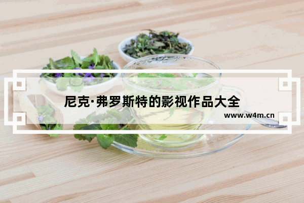 尼克·弗罗斯特的影视作品大全