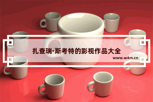 扎查瑞·斯考特的影视作品大全