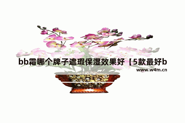 bb霜哪个牌子遮瑕保湿效果好【5款最好bb霜推荐】