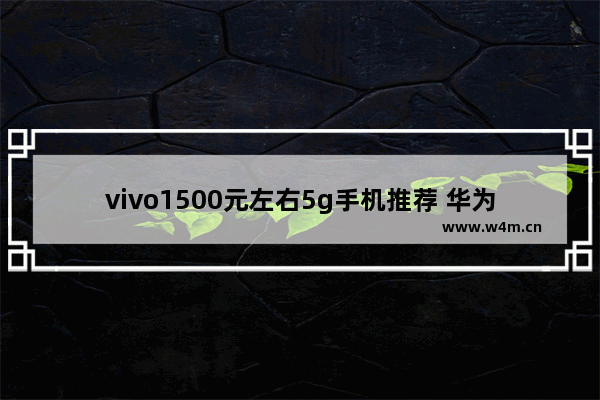 vivo1500元左右5g手机推荐 华为5g手机推荐性价比高四千左右