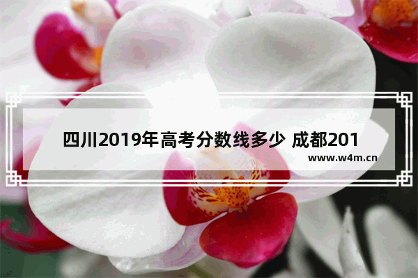 四川2019年高考分数线多少 成都2018年高考分数线