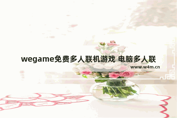 wegame免费多人联机游戏 电脑多人联机游戏推荐女生