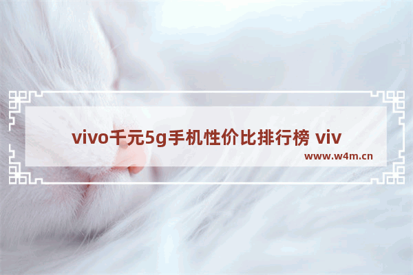 vivo千元5g手机性价比排行榜 vivo最好高端5g手机推荐