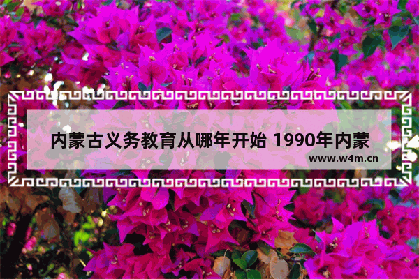 内蒙古义务教育从哪年开始 1990年内蒙高考分数线