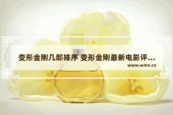 变形金刚几部排序 变形金刚最新电影评分排行榜前十名