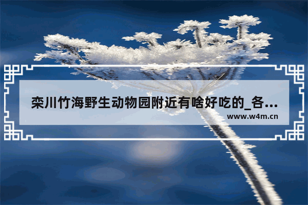 栾川竹海野生动物园附近有啥好吃的_各位美食达人 郑州哪里有比较正宗的四川杂酱面呢