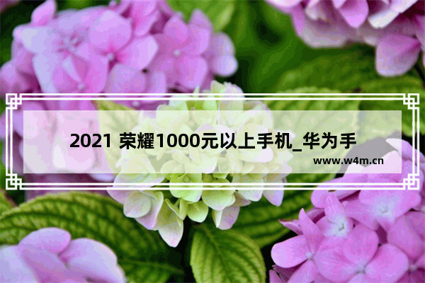 2021 荣耀1000元以上手机_华为手机1000+的手机哪款好