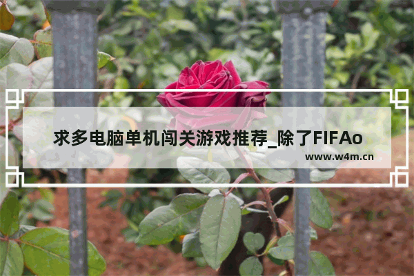 求多电脑单机闯关游戏推荐_除了FIFAonline3 还有哪些好玩的电脑上的足球游戏