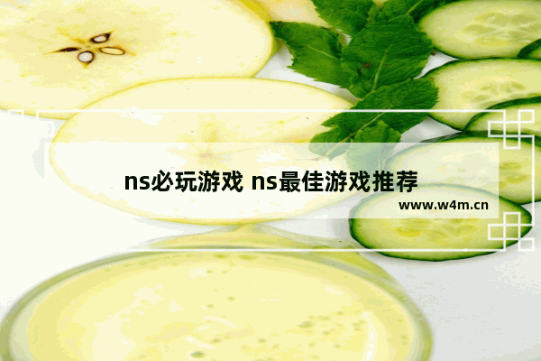 ns必玩游戏 ns最佳游戏推荐