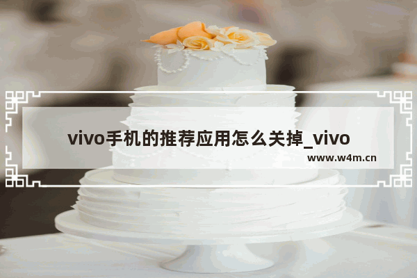 vivo手机的推荐应用怎么关掉_vivo的精彩推荐怎么关闭