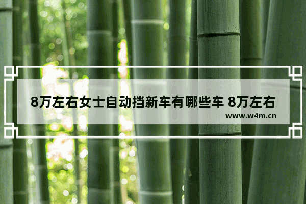 8万左右女士自动挡新车有哪些车 8万左右新车推荐现代车型有哪些车呢