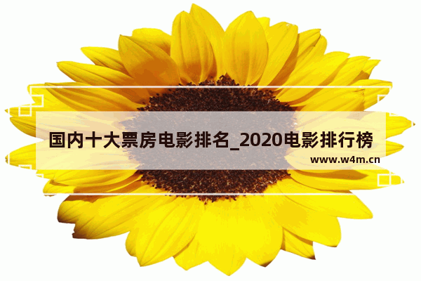 国内十大票房电影排名_2020电影排行榜前十名国产票房