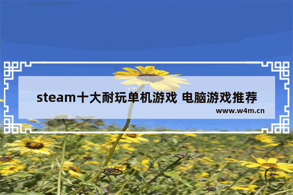 steam十大耐玩单机游戏 电脑游戏推荐生存类免费非steam