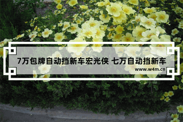 7万包牌自动挡新车宏光侠 七万自动挡新车推荐车型有哪些呢