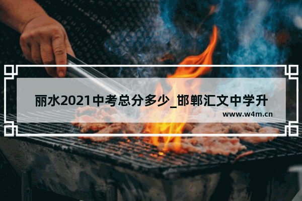 丽水2021中考总分多少_邯郸汇文中学升学率怎么样