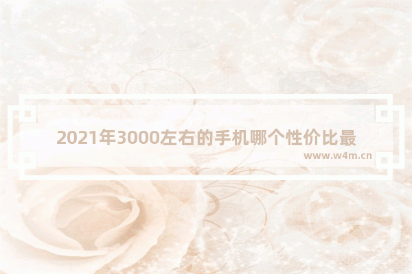 2021年3000左右的手机哪个性价比最高_三千元多手机推荐