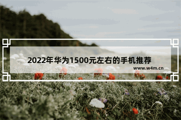 2022年华为1500元左右的手机推荐 华为手机推荐买哪款比较好一点耐用