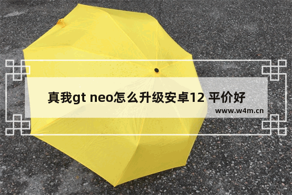 真我gt neo怎么升级安卓12 平价好用手机推荐安卓系统