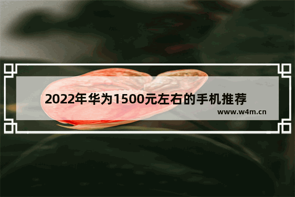 2022年华为1500元左右的手机推荐 手机推荐一千元内手机哪款好