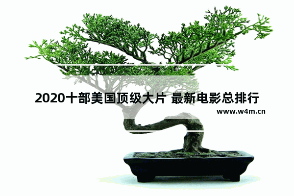 2020十部美国顶级大片 最新电影总排行榜