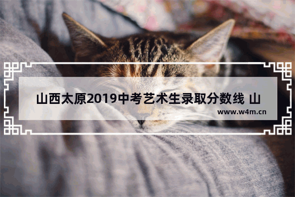 山西太原2019中考艺术生录取分数线 山西太原艺术高考分数线