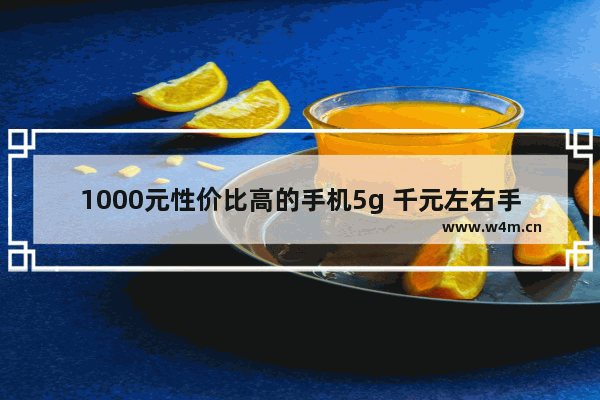 1000元性价比高的手机5g 千元左右手机推荐5g